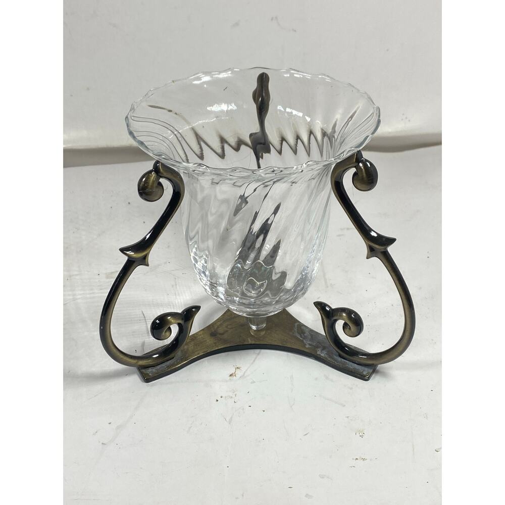 Partylite Soliloquy Votive Antique Bronze Candle Holder